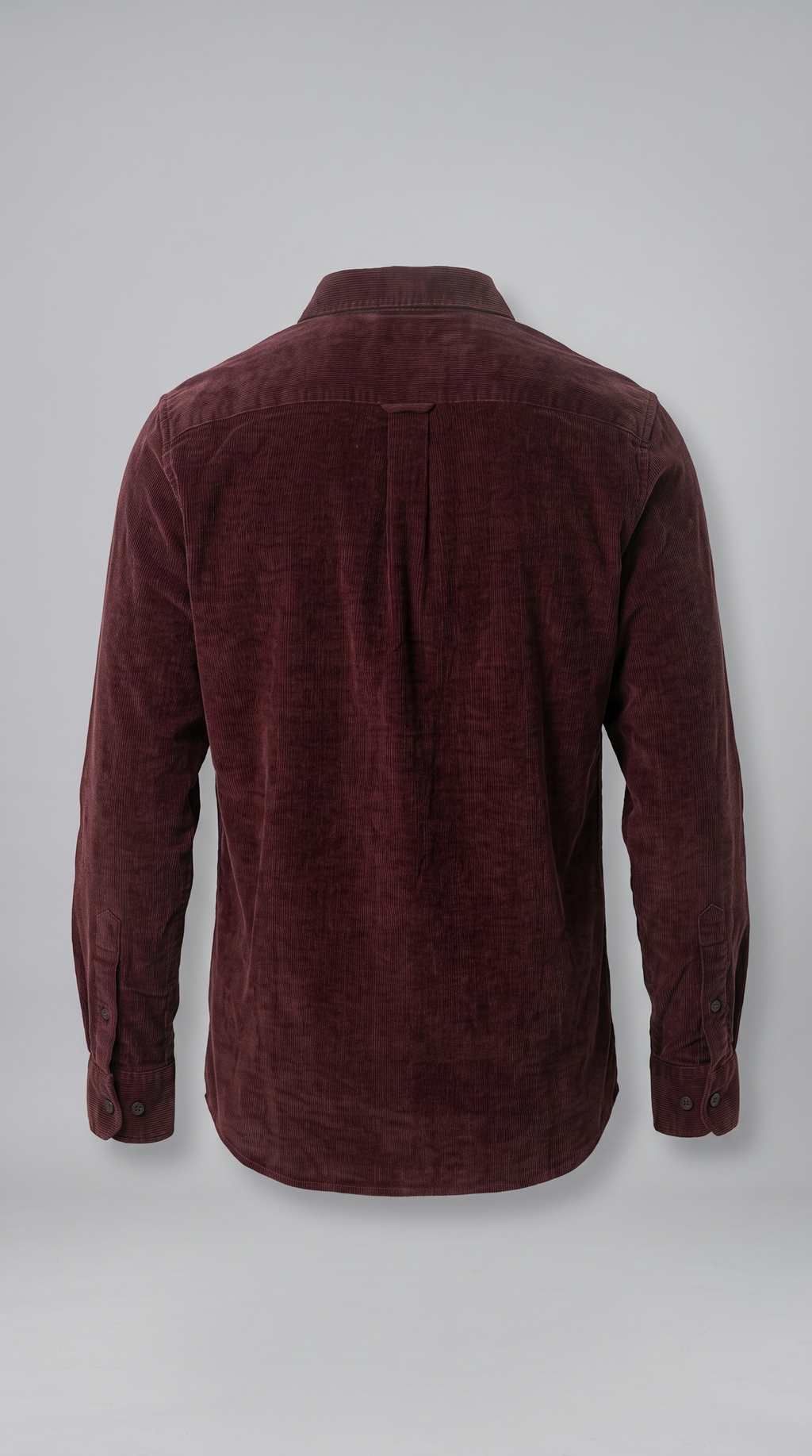 MAROON CORDUROY SHIRT