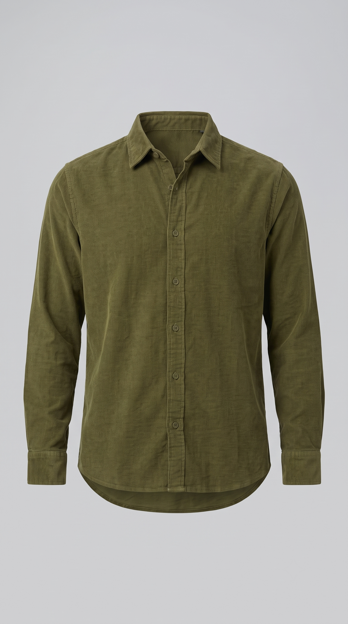 LAUREL GREEN CORDUROY SHIRT