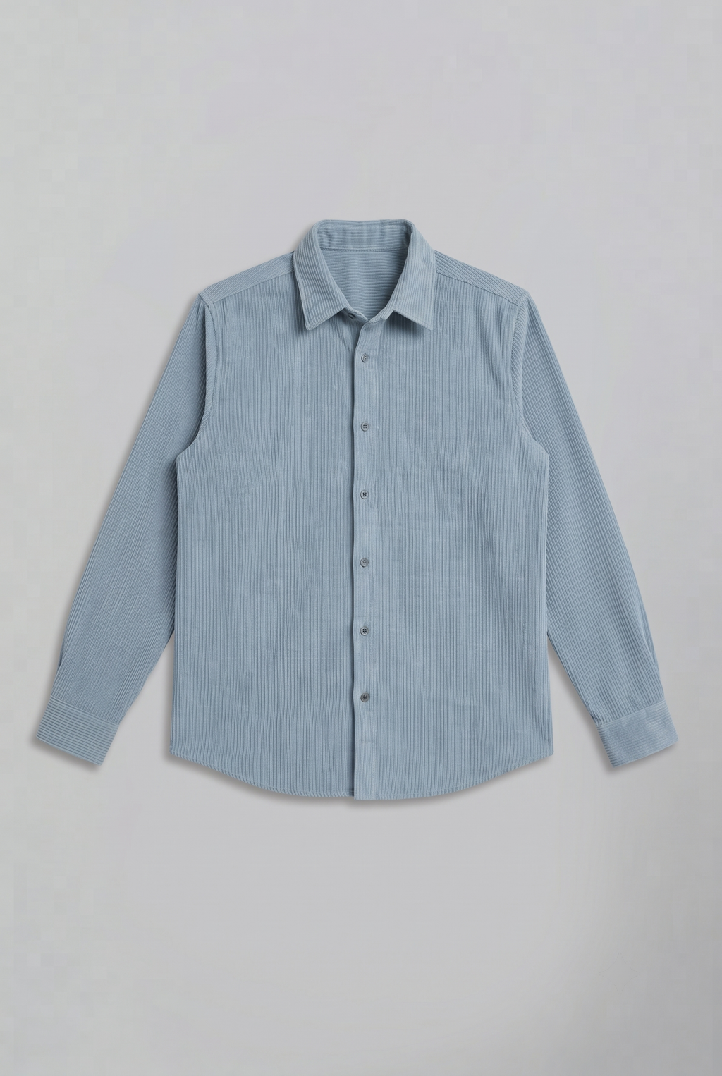 SKY BLUE CORDUROY SHIRT