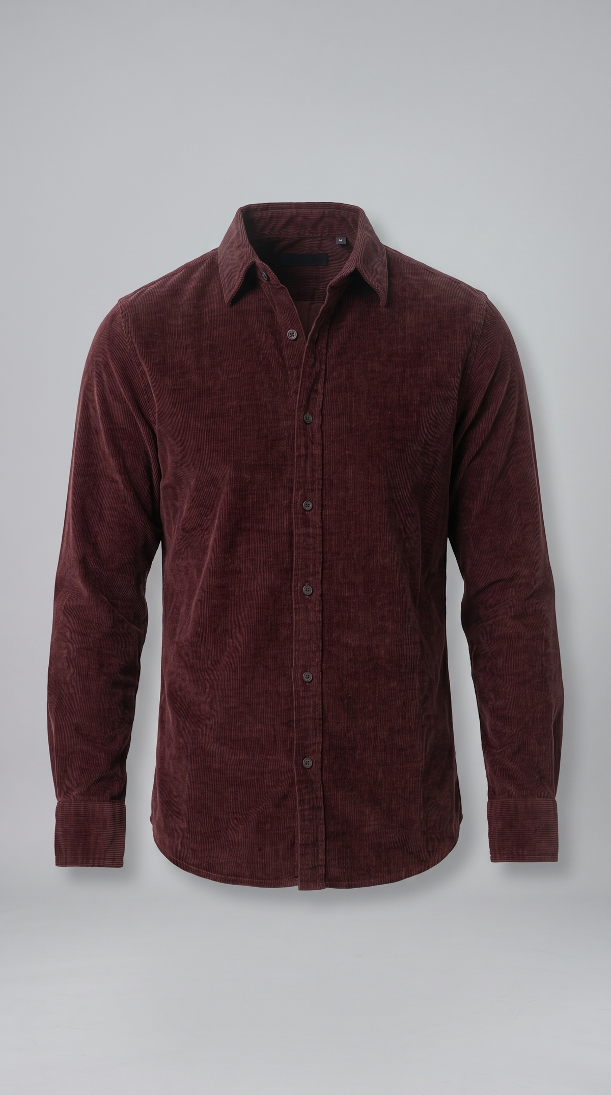 MAROON CORDUROY SHIRT